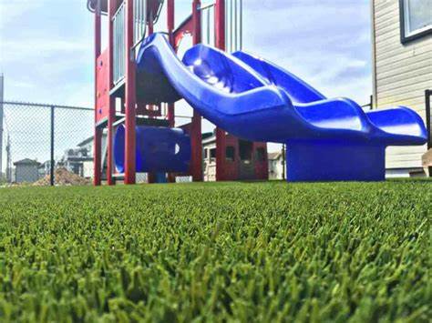 How To Use Rubber Pads Under Artificial Grass To Promote Safe Kid's Play In Bonita?